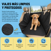 Detalle de la superficie impermeable de la funda