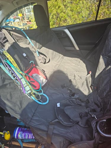 Funda protectora después de un paseo por el campo